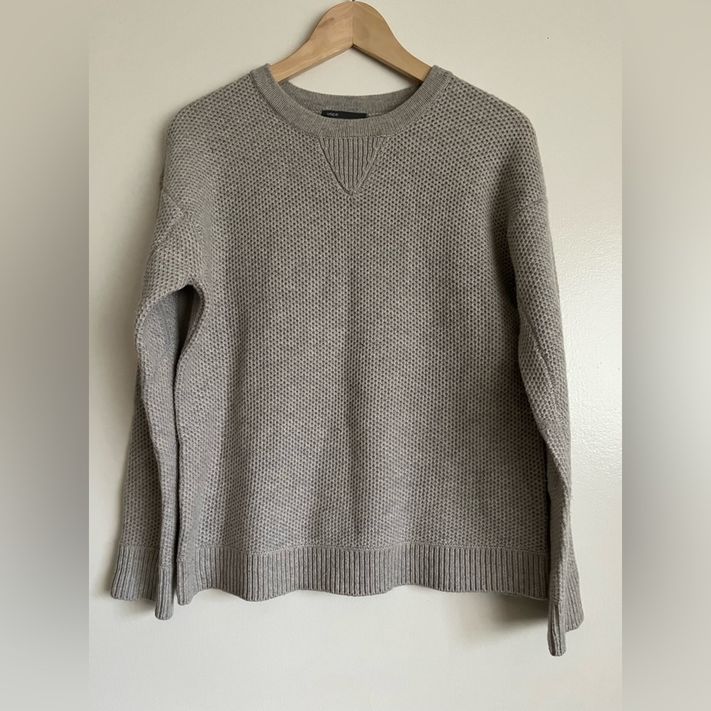 Vince gray xs sweater